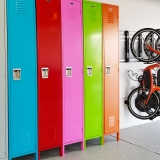Utah-Promontory-Wasatch-garage-colorful-metal-cabinets-Garage-Bike-Racks-Storage-Organization