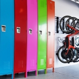 Utah-Park-City-Wasatch-garage-colorful-metal-cabinets-Garage-Bike-Racks-Storage-wall-Organization