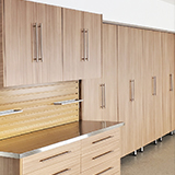 Utah-Promontory-Wasatch-Garage-wall-Brown-Stainless-Steel-countertop