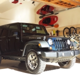Utah-Promontory-Wasatch-garage-overhead-organizer-wall-Bike-Rack-ski-Storing-Kayaks-Boxes-Machinery-Decor
