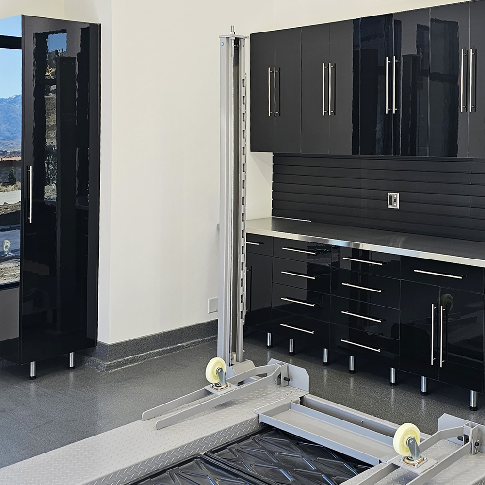 Utah-Wasatch-Garage-featured-wood-high-gloss-cabinets-workbenches-Stainless-Steel