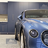 Wasatch-Garage-cabinets-grey-countertop-organizer-bootdryer-Promontory-Luxury-storewall