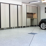 Utah-garage-big-cabinets-epoxy-floor-drainage-organizers