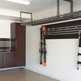 Utah-Wasatch-garage-overhead-organizer-wall-ladder-Height-Ceiling-Mount-Rack