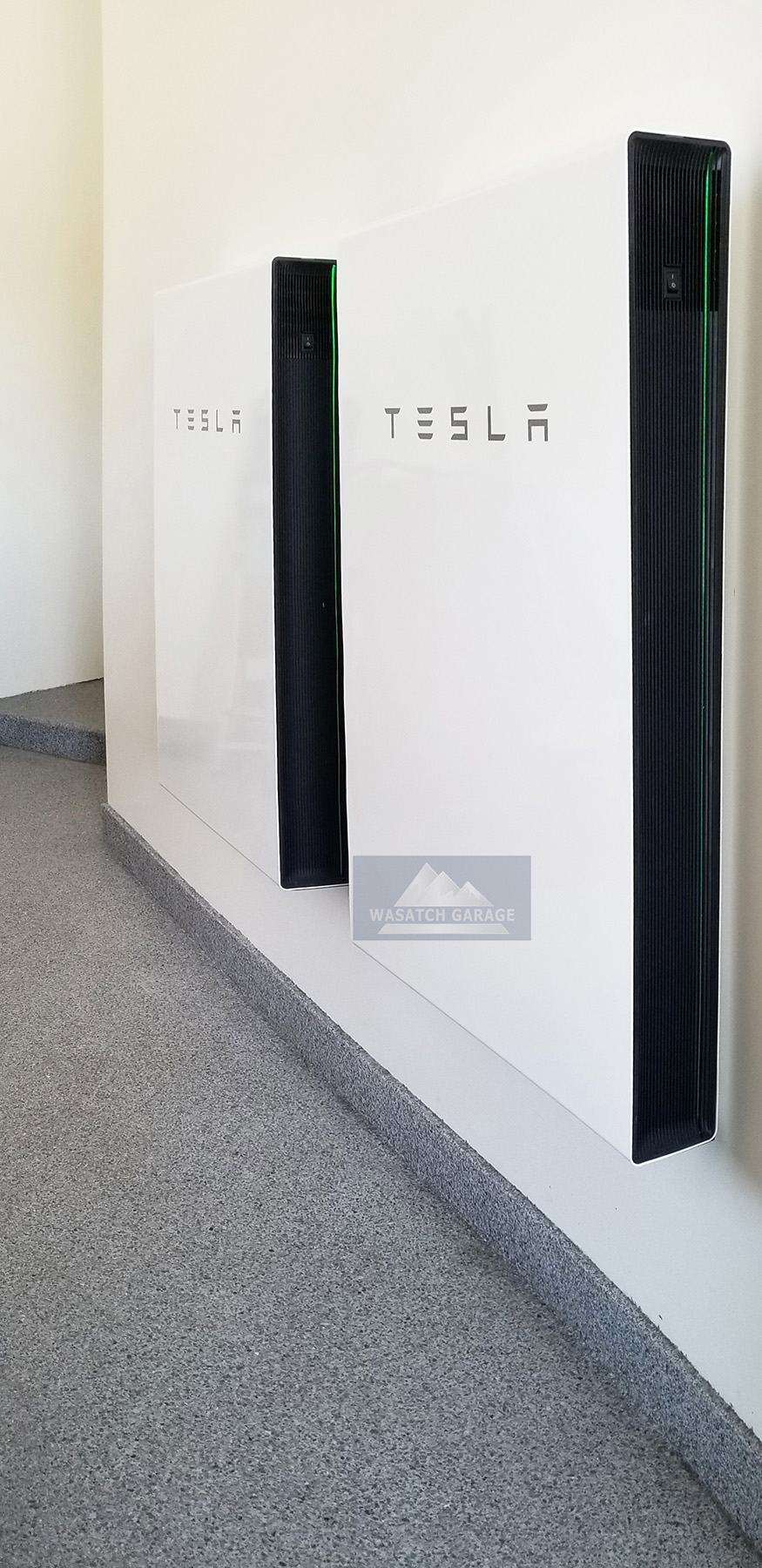 Utah-Park-City-Wasatch-garage-Tesla-voltage-battery-epoxy-floor
